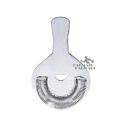 Bar Cocktail Zeef Professionele Rvs Luxe Voor Gebruik Met Shaker Glas Of Tin Cocktail Ice Zeef Bar Gereedschap: Silver