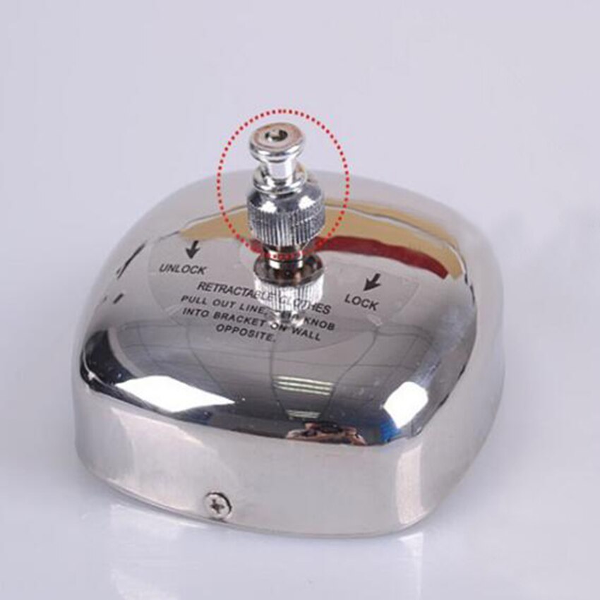 1Pc Stainless Steel Retractable Clothesline Invisible Racks Bathroom Accessories Balcony Laundry Room Fixture Hardware Product