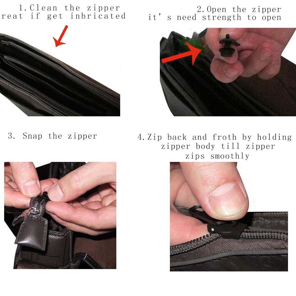 Buy 6pcspack fix a zipper universal instant fix repair kit replacement