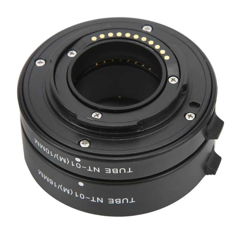 10Mm + 16Mm Auto Focus Macro Close-Up Extension Tube Adapter Ring Voor Olympus M43 Mount Camera voor Olympus E-PM1/E-PM2/E-P1/E-P2