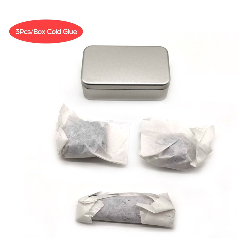 3 Pcs Cold Glue Car Collision Dent Repairing Kit Car Repairing Tool Boxed Car Pit Free Damage Paint Repairing Car Dent Removal: Default Title