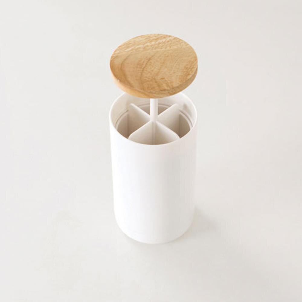 Contenedor para palillos de dientes de gran , contenedor automático para palillos de dientes, hisopos de algodón, dispensador de mondadientes, herramientas de soporte