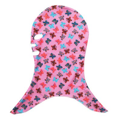 Facekini Poolmask - Helkropps Solskydd - Snorkel Simhuva - UV-blockerare: 12