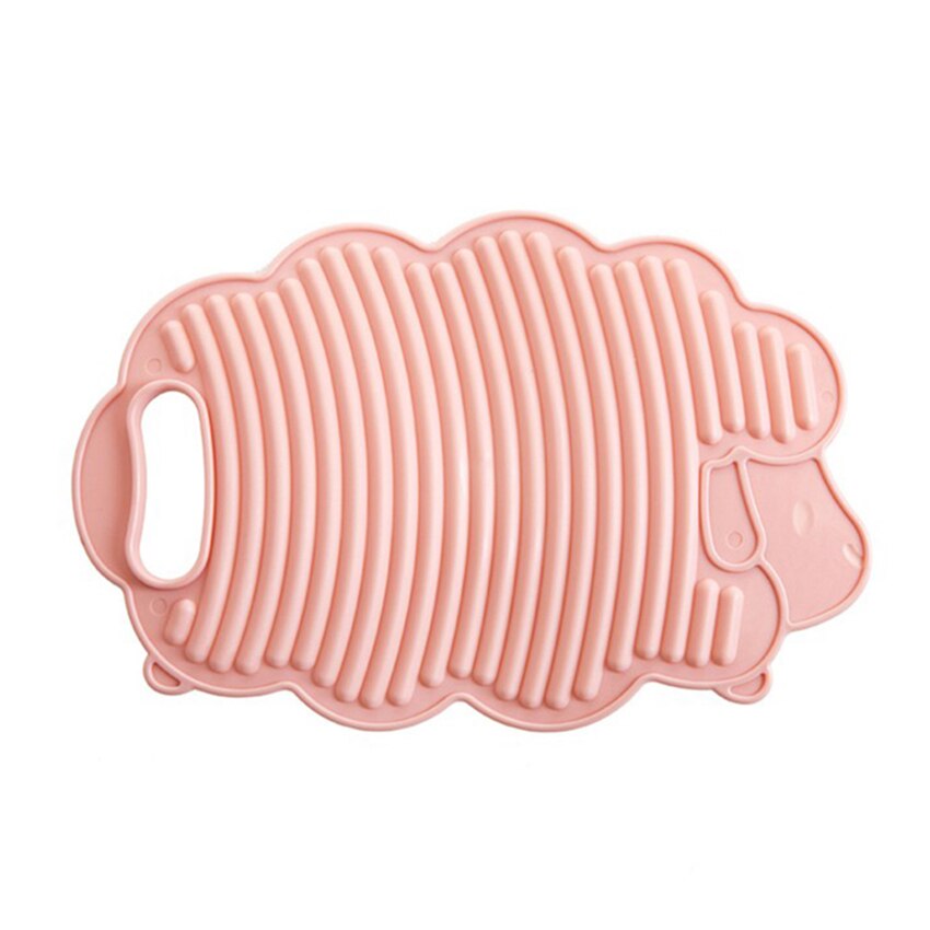 Mini lavadero de ropa Flexible, lavadero portátil de plástico para lavandería, herramienta de limpieza manual para niños, camisas suciedad