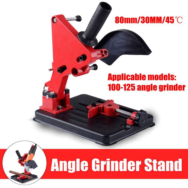 Universal Angle Grinder Bracket Angle Grinder Variable Cutting Rack Conversion Tool Base for 100-125 Angle Grinder