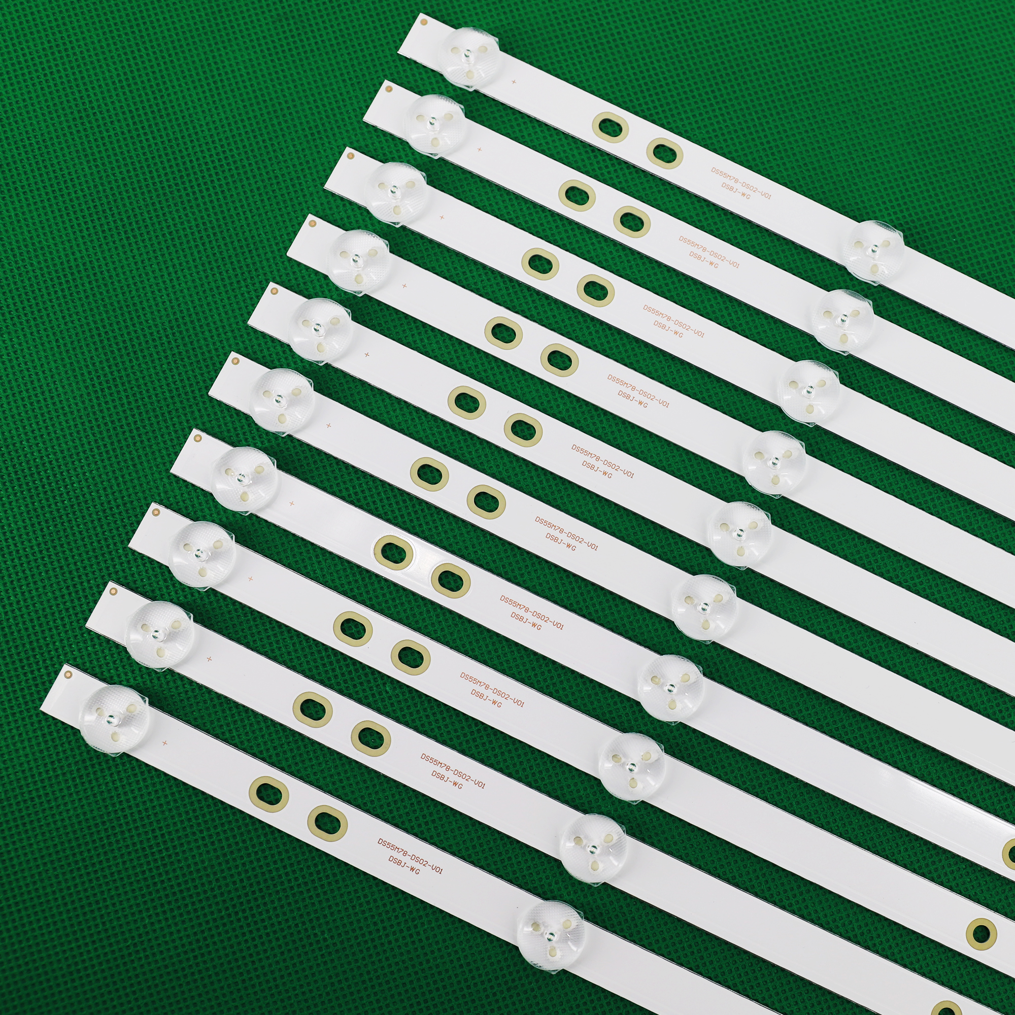 LED Backlight strip for BAIRD TI5510DLEDDS 2W2006-DS55M7800-01 DS55M78-DS02-V01 DSBJ-WG 5LED 3V 53CM