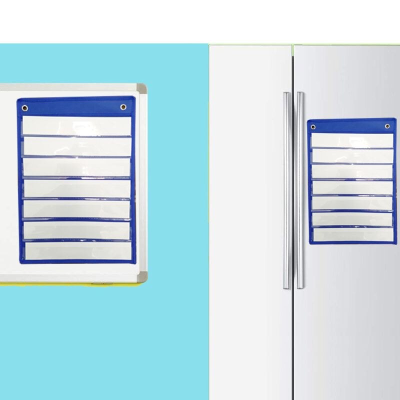 Magnetic Pocket Chart With 10 Cards for standards Daily Schedule 831D