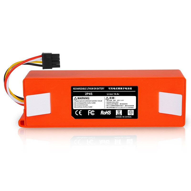 Robot dammsugare ersättningsbatteri för xiaomi robot roborock  s50 s51 s55 reservdelar tillbehör li-ion batteri 9800 mah
