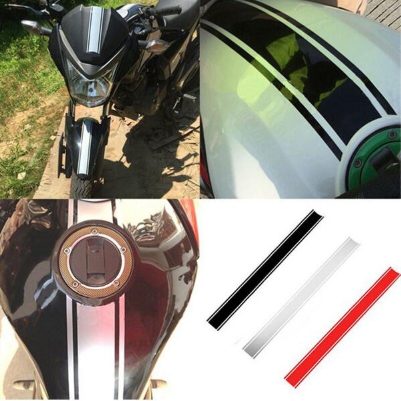 1 Piece 50cm Motorcycle Tank Cowl Vinyl Stripe Pinstripe Decal DIY Sticker For Cafe Racer Decal decoration motorcycle accessorie