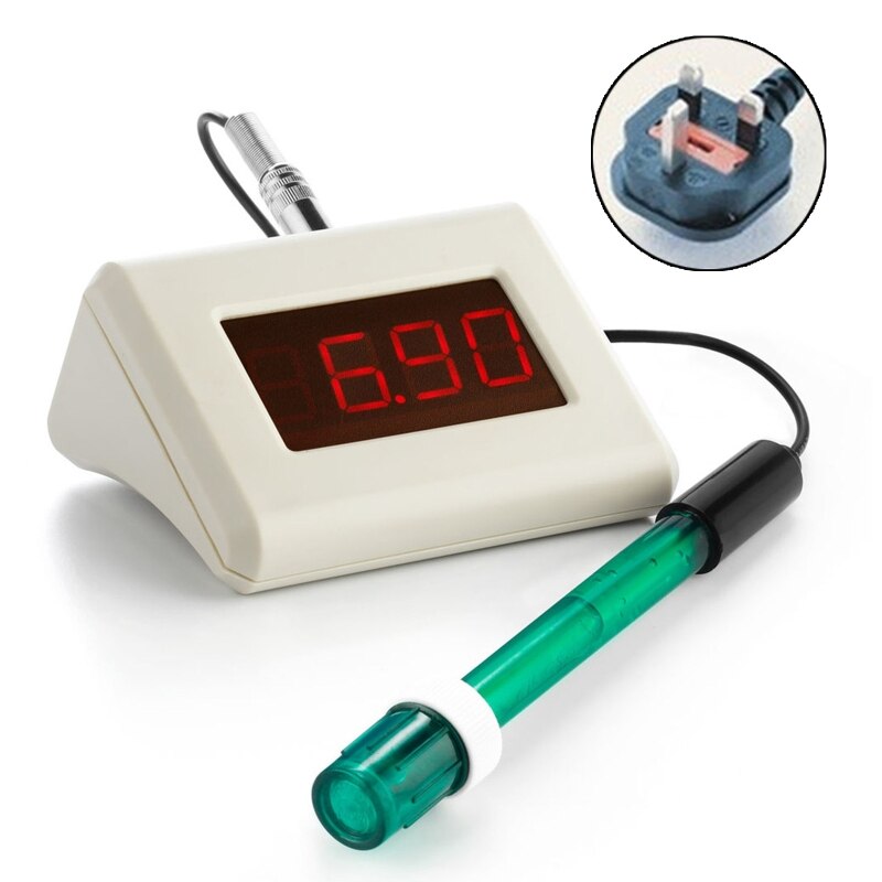 Portable PH Tester Acidity Meter Multipurpose Digital Water Detector Measure Negative Redox Oxidation Reduction: 9FF801979-UK