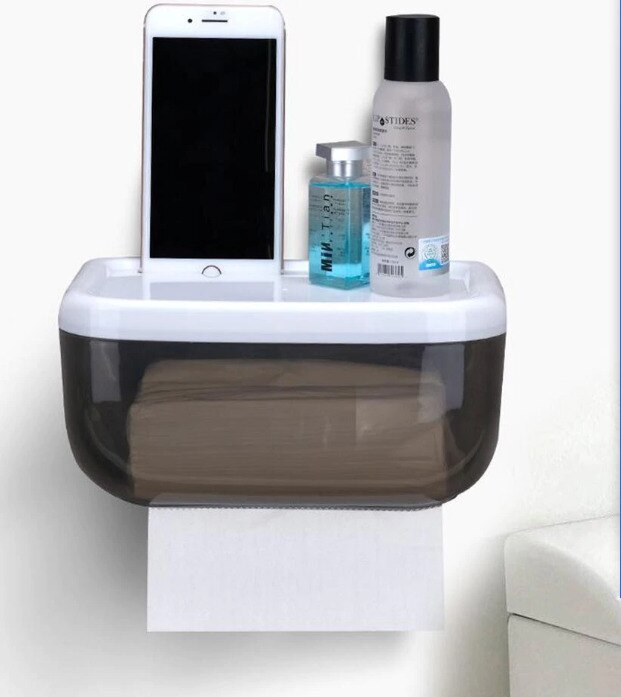 Badeværelse toiletpapir boks cover serviet papirholder dispenser dekoration dk