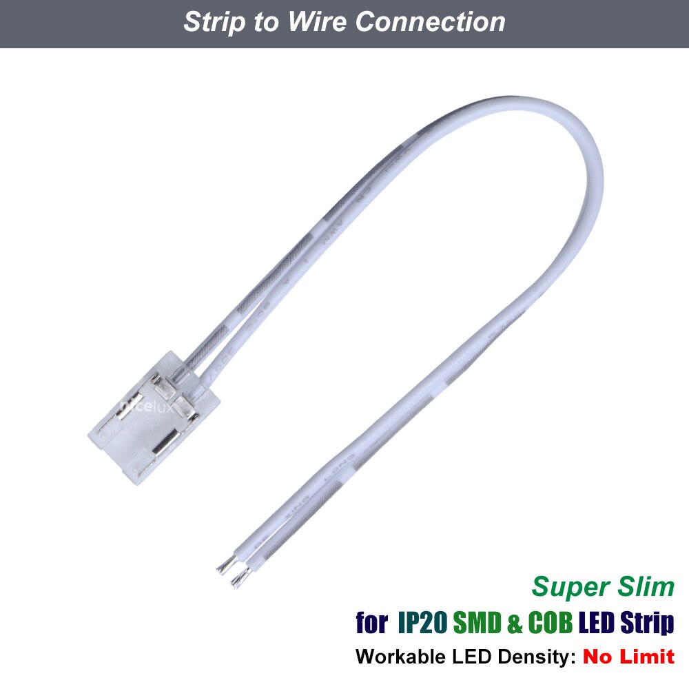 COB LED Strip Connector for IP20 High Density FOB ... – Grandado