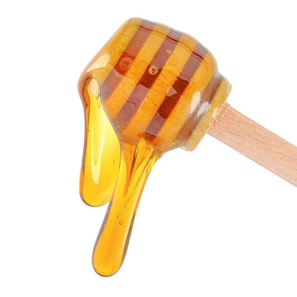 Honing Stick Mini Houten Honing Dipper Sticks Honing Stirrer Honing Wand Voor Honing Doseer Honing Bruiloft Gunsten Bjstor