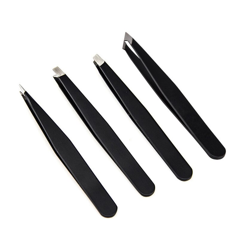 Eyebrow Tweezers Stainless Steel Face Hair Removal Eye Brow Trimmer Eyelash Clip Cosmetic Beauty Makeup Tools Shaving Tweezers