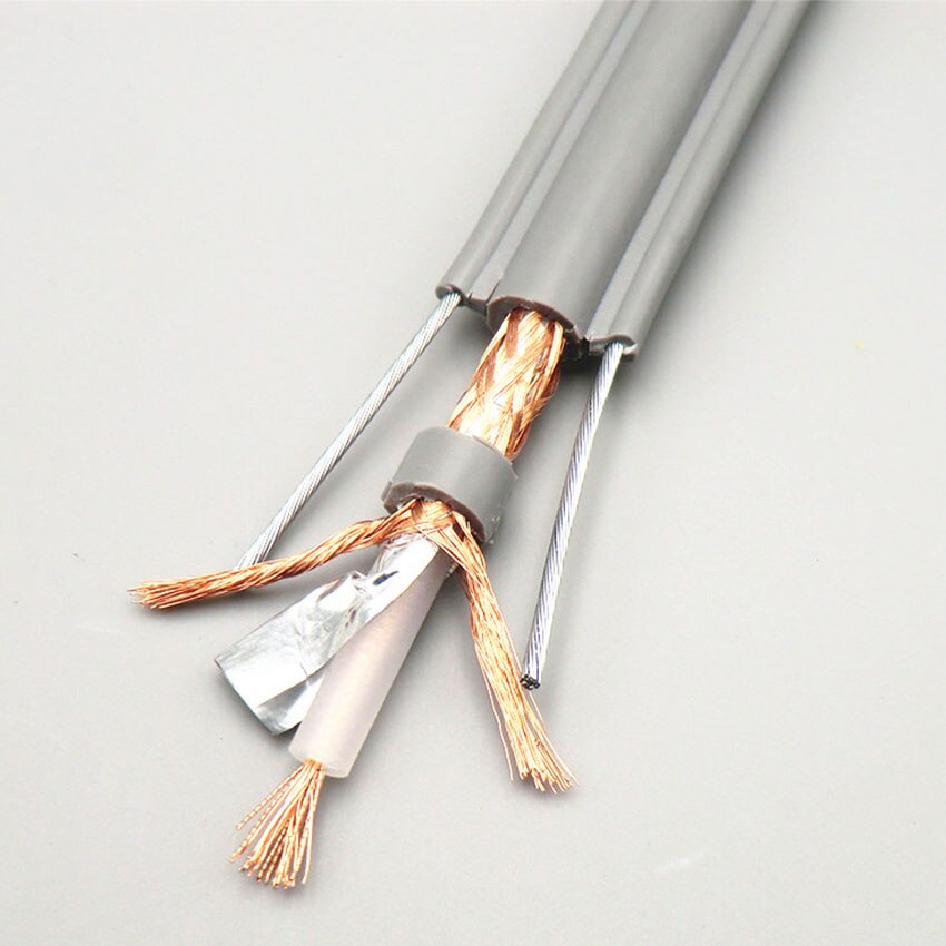 Shielded Elevator Video Cable with steel wire Elevator Dedicated Traveling Monitoring Electrical Wire