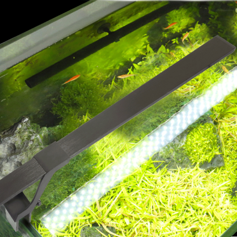 Haute luminosité 30cm 40cm 60cm LED Aquarium éclairage pince sur Aquarium plante pousser lampe pour poisson aquatique LED pour animaux de compagnie