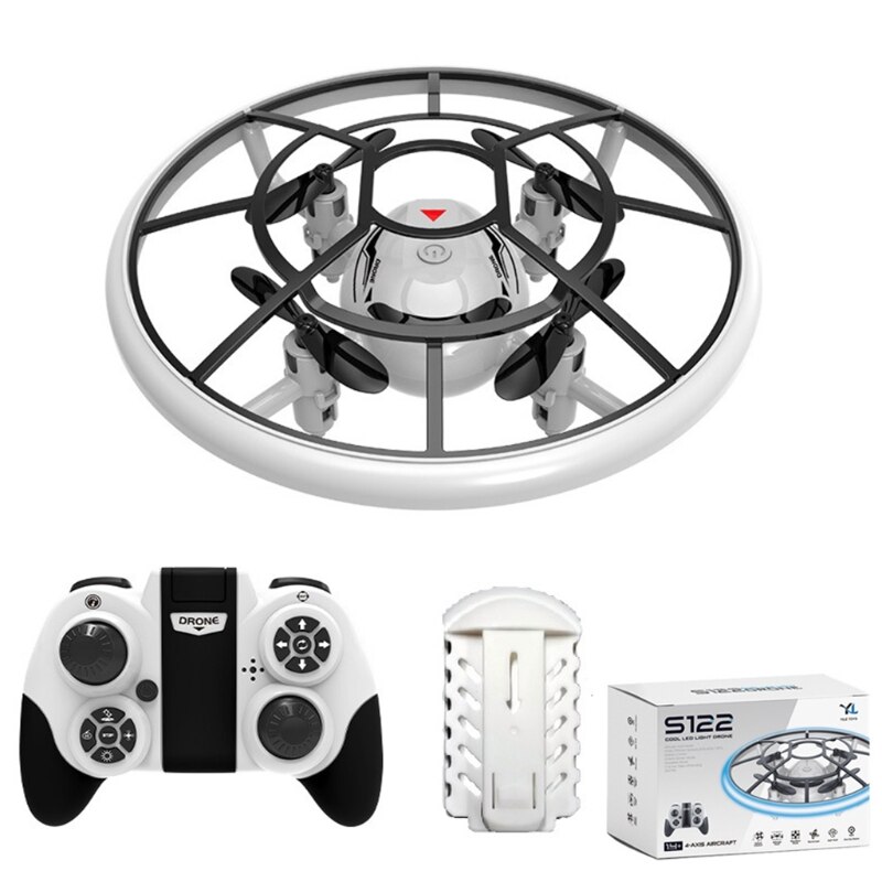 2.4Ghz Mini Rc Drone Met Led-verlichting Headless Modus Afstandsbediening Quadcopter Speelgoed Y4UD