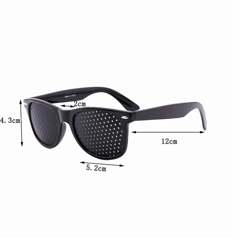Vision Care Wearable Corrective Glasses Improver Stenopeic Pinhole Pin Hole Glasses Anti-fatigue Eye Protection Oculos De Grau