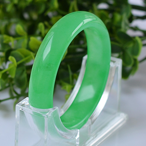 57-59mm Innen Durchmesser Grade A Natürliche Jade Armreifen Feine Edelstein Jade Armband Schmuck Für Frauen