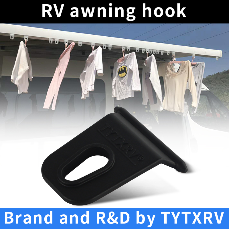 10 Pcs/1 Box Kleding Haak Voor Caravan Luifel Hanger Haak Voor Rv Awings Camper Awing