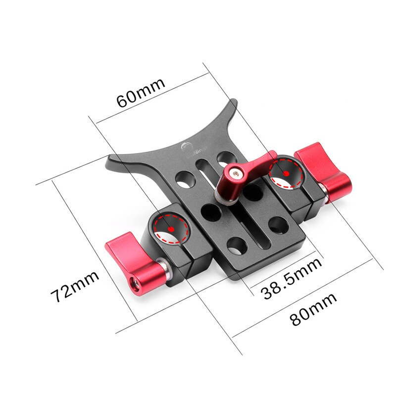 Lente telefoto monta adaptadores de tubo de 15mm long-focus len suporte dslr 5d2 7d 550d 600d filme câmera atirar lente quadros de apoio