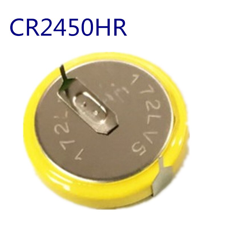 2 stks/partij Gloednieuwe CR2450HR 3 V Hoge Temperatuur 125 Graden hetzelfde als BR2450A/HFN Knoopcel