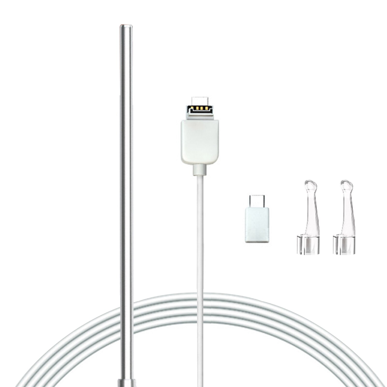 0.22 inch mini-diagnosetool endoscoop 6 led-lampjes draagbare digitale otoscoop oordopje hd visuele usb-camera voor mac