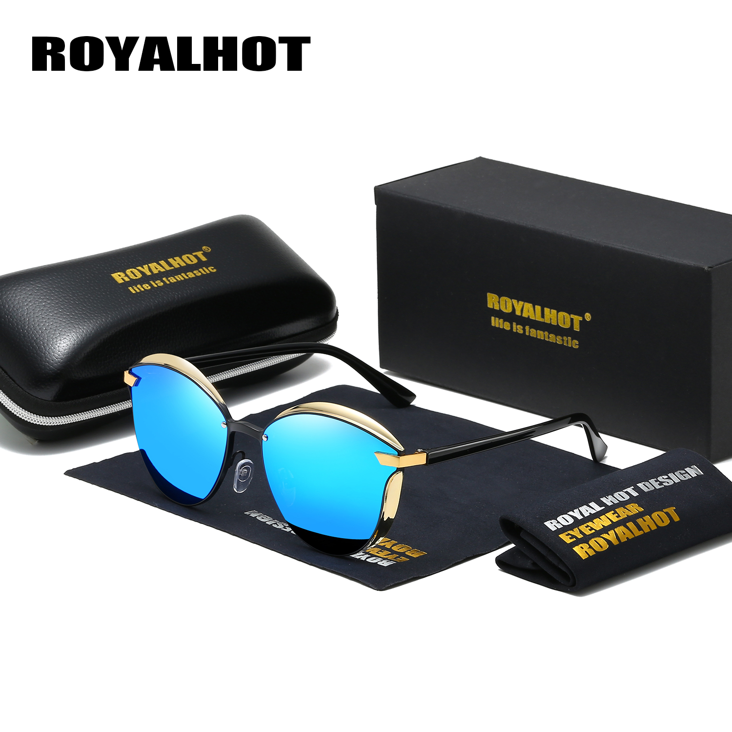 RoyalHot Vrouwen Mannen Gepolariseerde Legering Oval Frame Zonnebril Rijden Zonnebril Shades Óculos masculino Mannelijke 900123