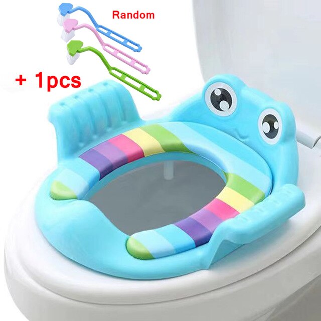 Baby Potje Wc Potty Seat Baby Wc Potje Kinderen Veilig Seat Portable Kids Outdoor Reizen Baby Potje Kussen: Blauw