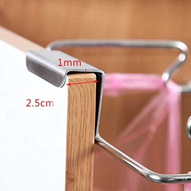 Opknoping Vuilniszak Houder, Deur Terug Vuilniszak Vuilnis Tas Hanger Voor Keuken Kast Kasten Praktische Stevige