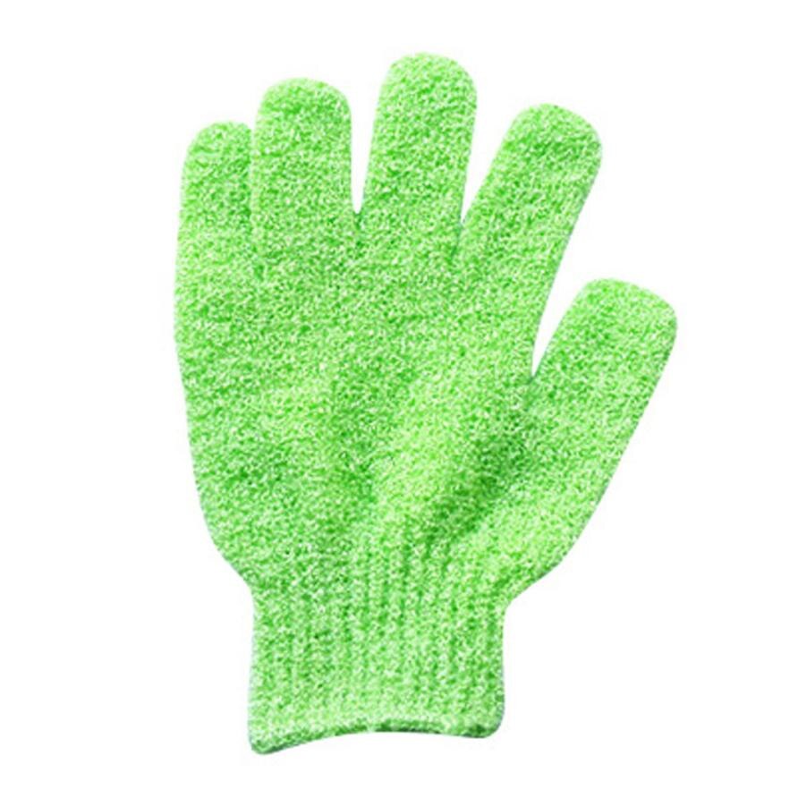 1Pair Shower Gloves Exfoliating Wash Skin Spa Bath Gloves Foam Bath Skid Resist #NE730