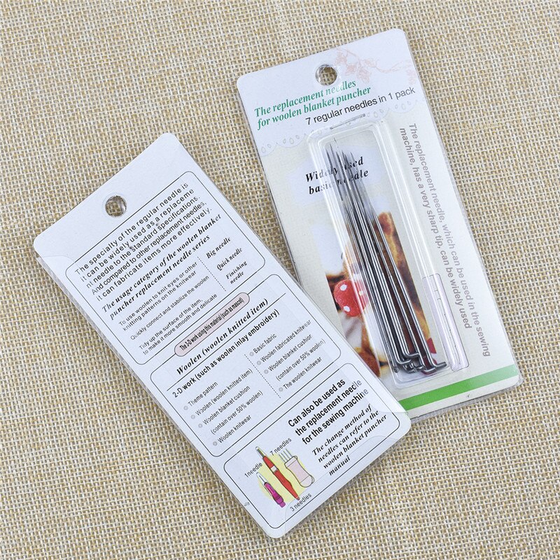 7pcs 8cm Vilten Naalden Set Wolvilt Naalden Set Hand Craft Vervanging Naaldvilten DIY Ambachtelijke Gereedschappen Voor vrouwen Moeder