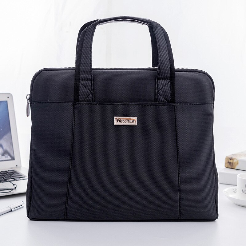 Kontortasker til mænd læder laptoptaske sidetaske til mænd business taske porte dokument skuldertasker til mænd dokumentmappe taske til mænd: Default Title