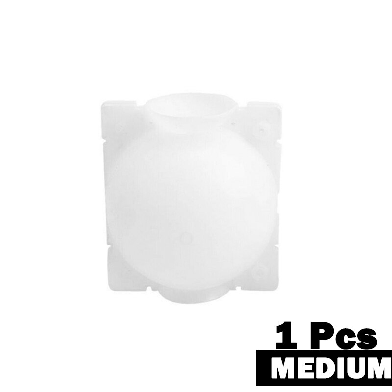 1 stk plante rodkugle podning rodning vækstkasse avlskasse til have 5/8/12cm: 1 stk hvid 8cm