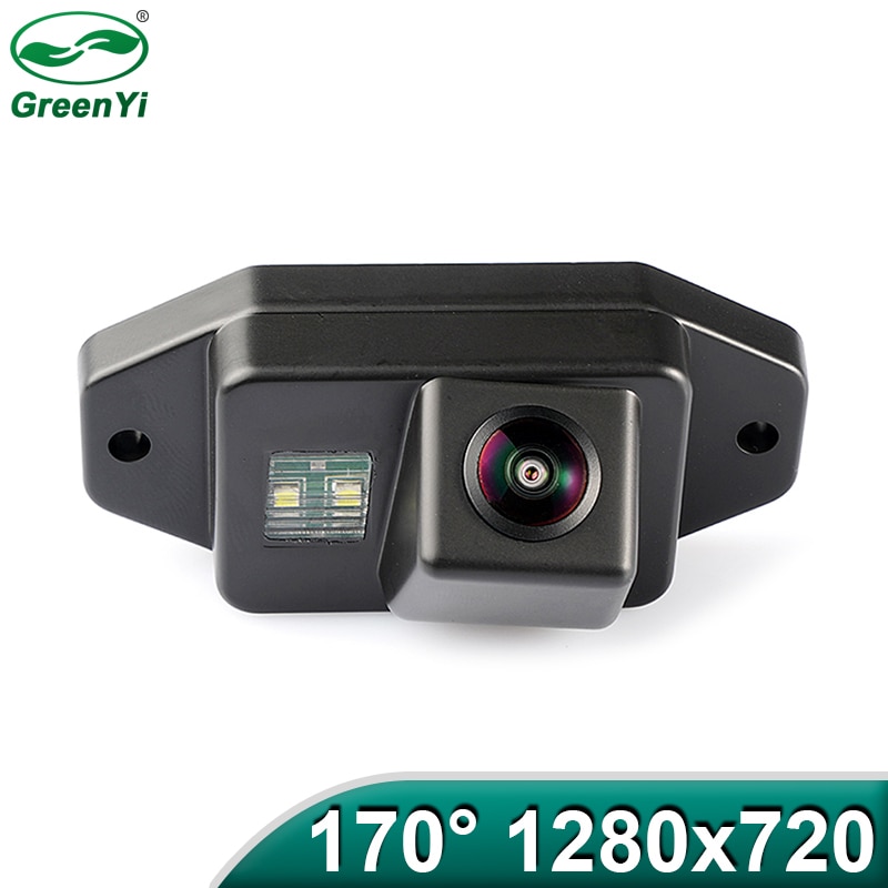 Mccd/Sony 1280X720P 170 Graden Fisheye Lens Auto Reverse Backup Achteruitrijcamera Voor Toyota Prado land Cruiser 120