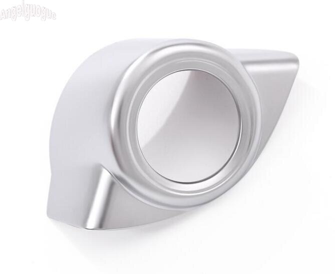 Voor Alfa Romeo Giulia Stelvio Auto Motor Start Stop Knop Keyless Systeem Cover Frame Trim Vervangen Ontsteking schakelaar: sliver style frame