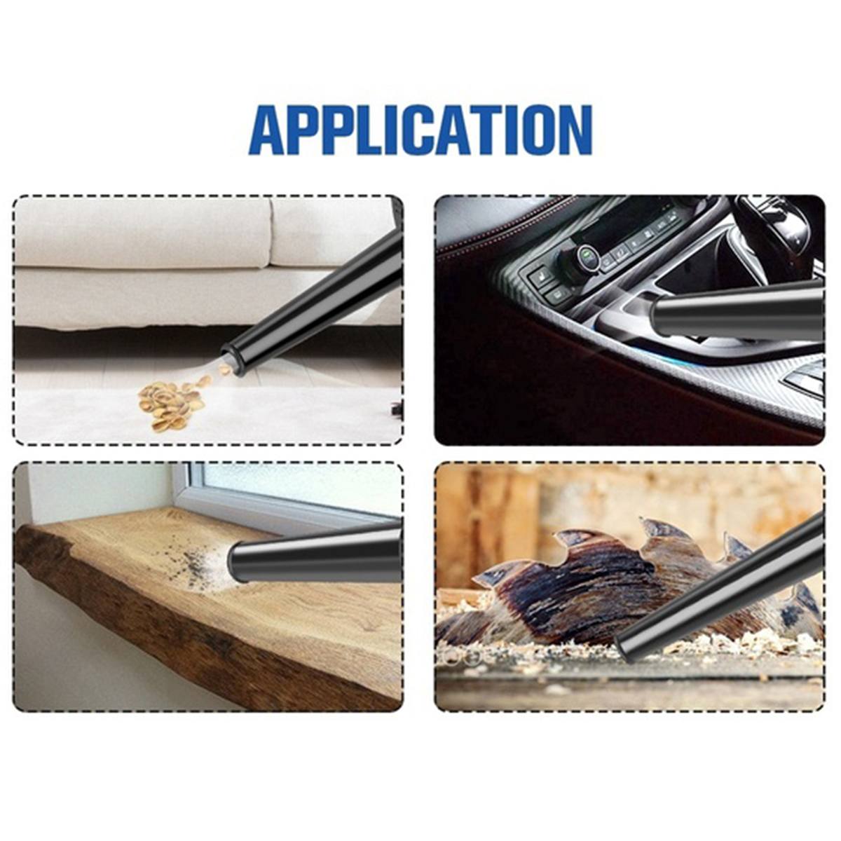 Cordless Electric Air Blower 18V Vacuum Cleaner for Makita 18V Battery Dust Collector Blowing Car Home Cleaning Dual Purpose