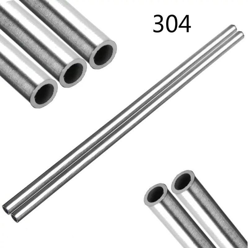 1/5/5pc 250mm 304 tubo capilar de aço inoxidável sem emenda 10mm 8mm / 8mm 6mm / 4mm 3mm / 6mm 4mm / 4mm 2.5mm