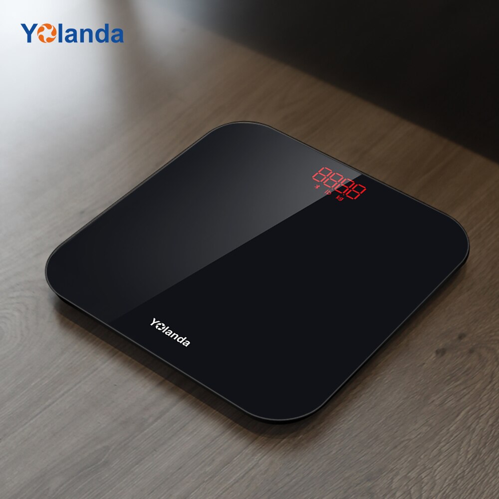 Yolanda CS20B Body Weight Scale Smart Electronic Digital Weight Scales Bluetooth Weighing Scale Bathroom Scale BMI with APP