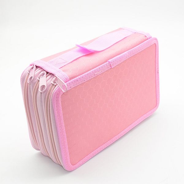 4th- etasjes pennal fargerik kawaii estuche escolar pennal bukse scolaire stylo penneboks blyantboks skrivesaker: 3th etasjes rosa