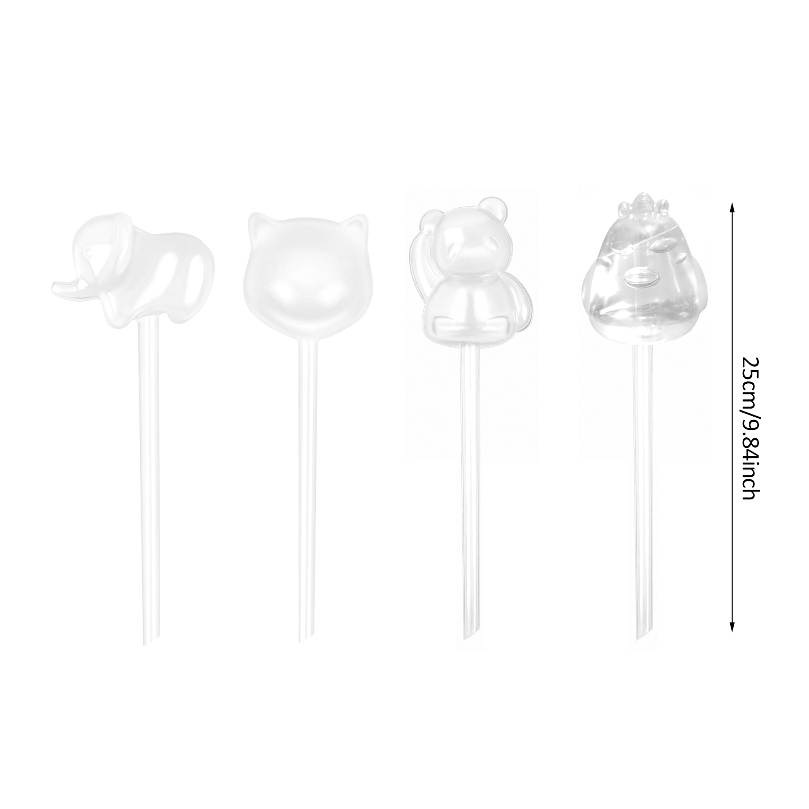 1 st självvattnande klot 100ml stora växtbevattningslökar pvc elefantform självvattnande lökar trädgård automatisk bevattning