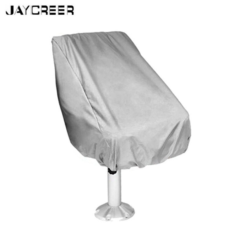 JayCreer Boat Seat Cover UV Resistant Helmsman Foldable Captain Chair 