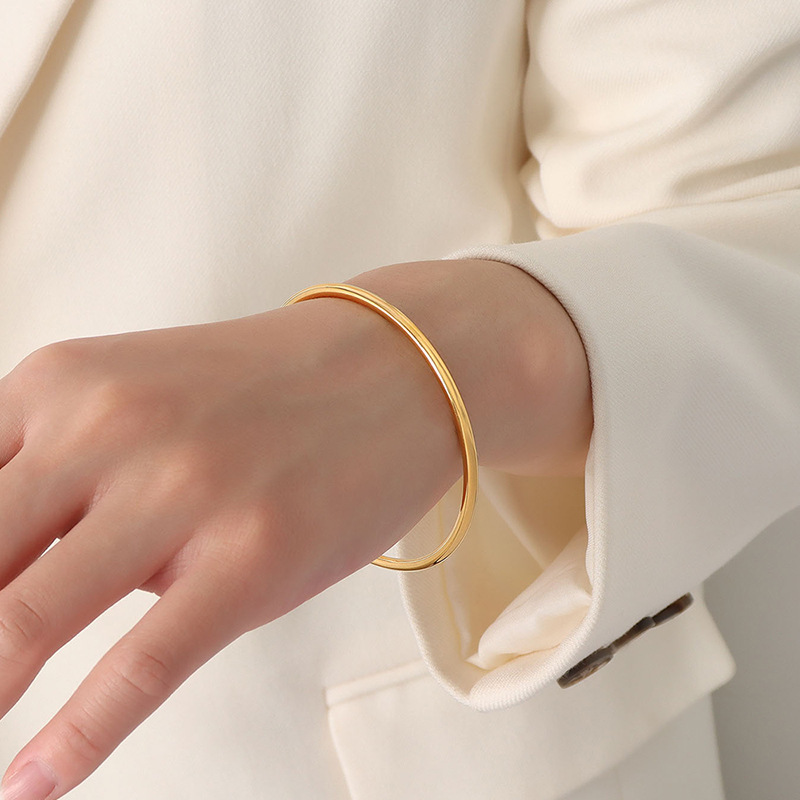 SOMMAR roestvrijstalen kleur bedels armband Simple Heritage Gold/Rose Gold Wedding Armband Sieraden Europese stijl