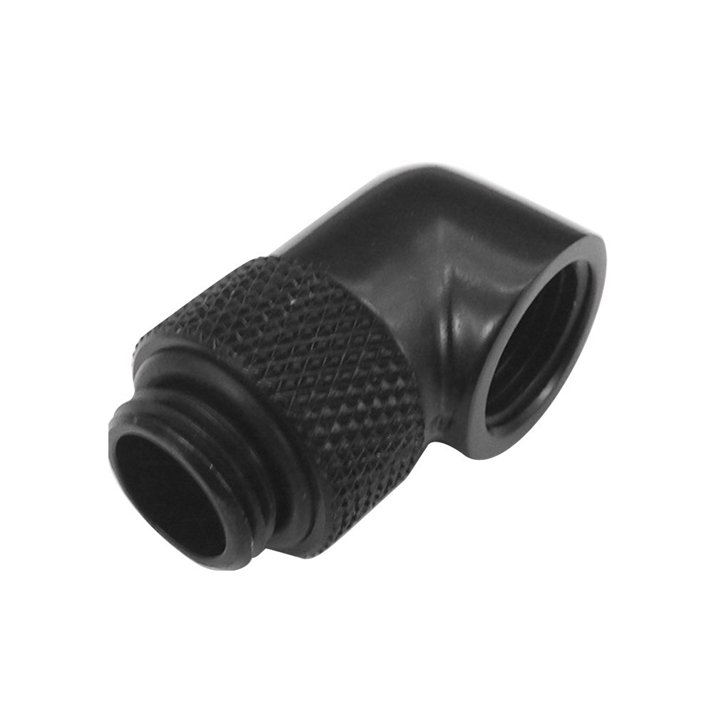 90 Degree Bend Right Angle Adapter Copper Elbow Connector Rotatable Enhance PC Water Cooling Joint Quick Connect G1/4 Thread