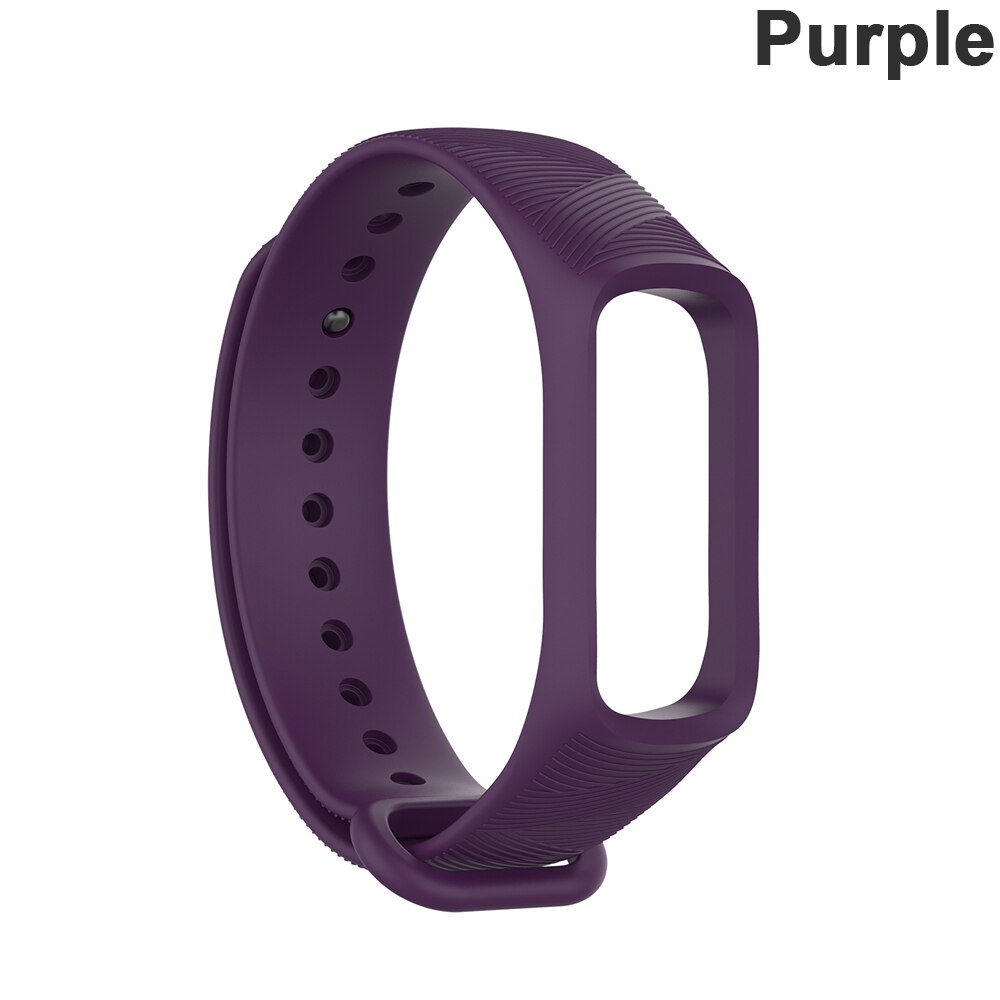 Smart klocka silikonrem för samsung galaxy fit-e /r375 band smart armbandsrem stegräknare fitness tracker armbandsrem: Lila