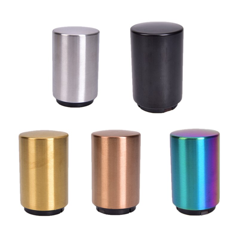 Pocket Rvs Flesopener Automatische Push Down Soda Bier Cap Opening