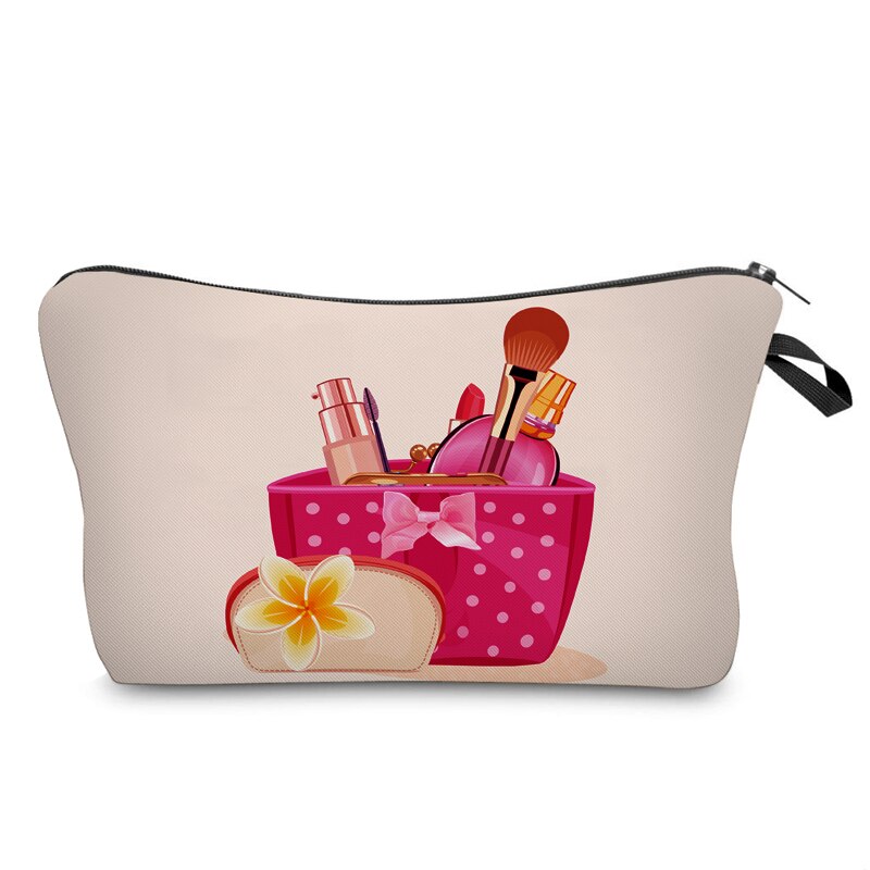 Jom Tokoy, bolsa organizadora de cosméticos, caja de maquillaje wiz, bolsa de cosméticos con impresión por transferencia térmica, bolsa de maquillaje de de para mujer