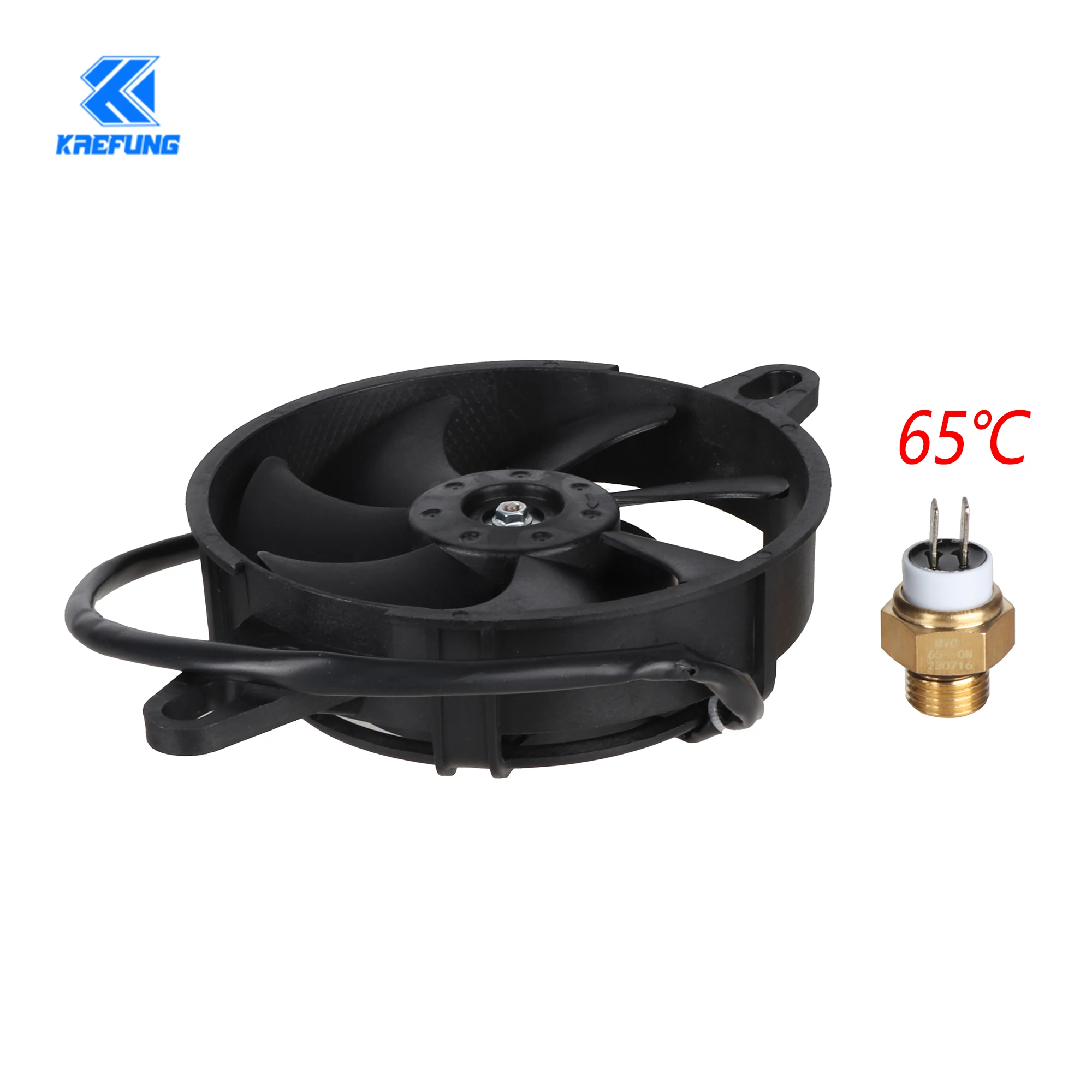 Motor- Kühler Kühlöl Wasserkühler Lüfter für 125cc 150cc 200cc 250cc Gy6 ATV Quad gehen Kart Buggy Motorrad Schmutz Fahrrad Utv: Elfenbein