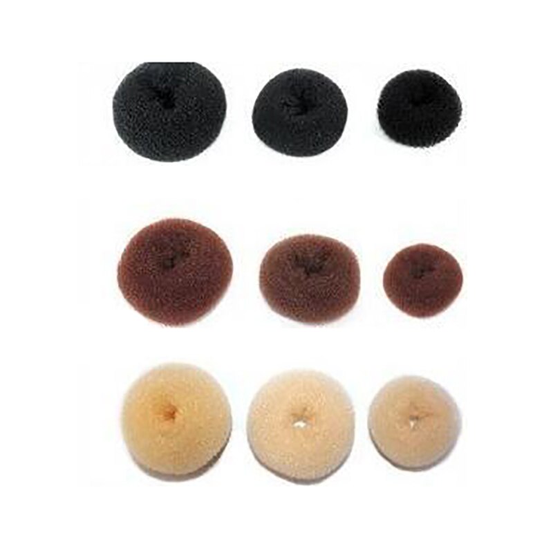Hair Ring Bun Hair Styling Tool AccessoriesFashion Women Ladies Girls Magic Shaper Donut
