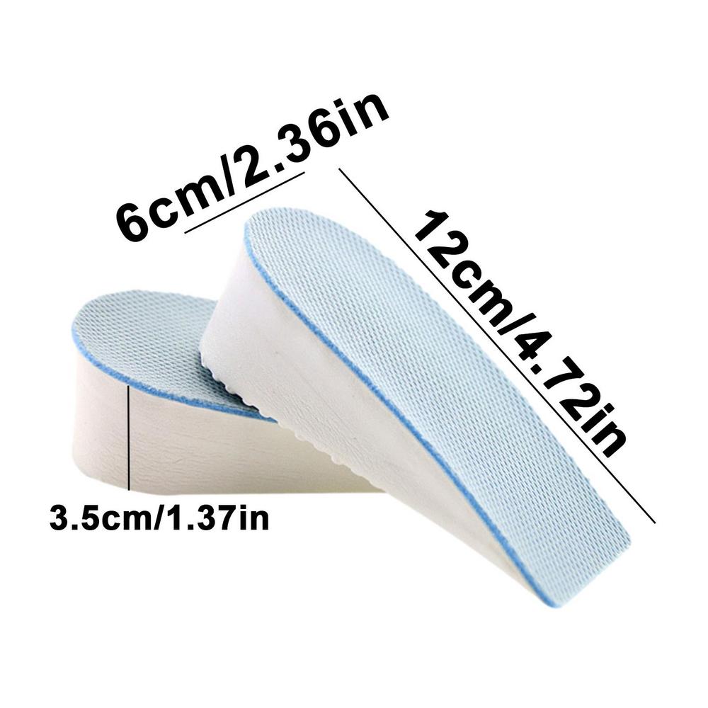 Höer ErhöHenne Einlegesohlen Schwamm Dämpfung Ferse Kissen Pads Heben Schuh Unsichtbare Ferse Heben Kissen Für Männer Frauen